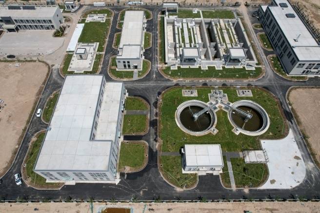 和林格爾新區(qū)空港南污水處理廠建設項目正式供電:建設項目